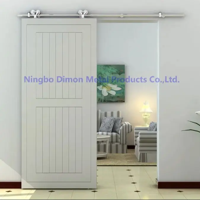 Dimon Customized High Quality SUS 304 Sliding Wooden Door Hardware DM-SDS 7102