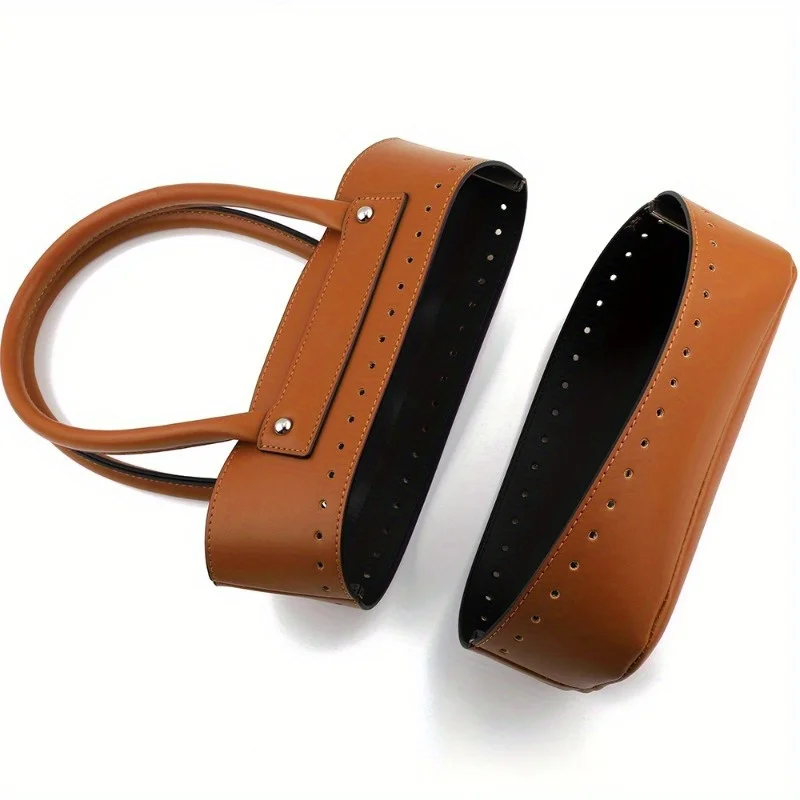 Zestaw do samodzielnego wykonania torebki: Przenośna okładka, dno 3D i narzędzia. Stwórz własną tkaną torbę lub portfel! Łatwe i przyjemne rękodzieło.