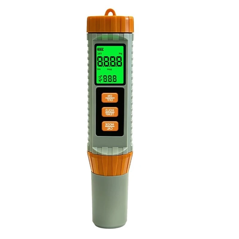 A01F-4In1 Pool Water Tester PH/ORP/Temp/Residual Chlorine Backlit