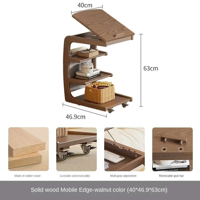Mesa auxiliar de sofá de madera maciza de madera de inviernoVentas calientes
