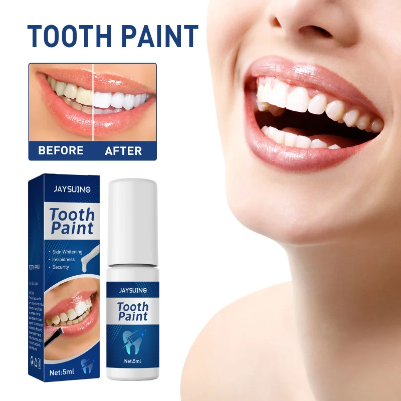 

Teeth Whitening Lacquer - Remove Stains & Dirt, Eliminate Yellowing, Brighten Teeth, Oral Cleaning & Dental Beauty Formula