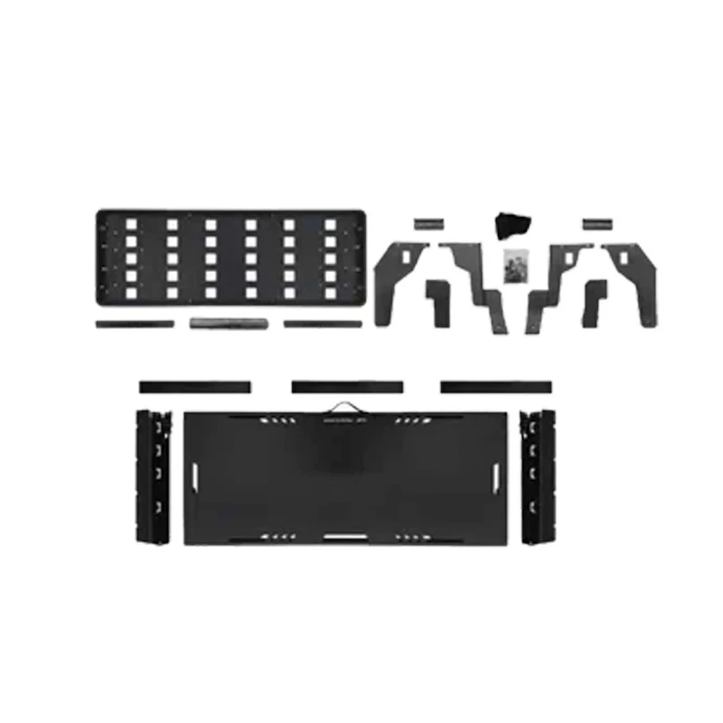 Trunk rack Multifunctional tactical table Folding table Layered storage rack