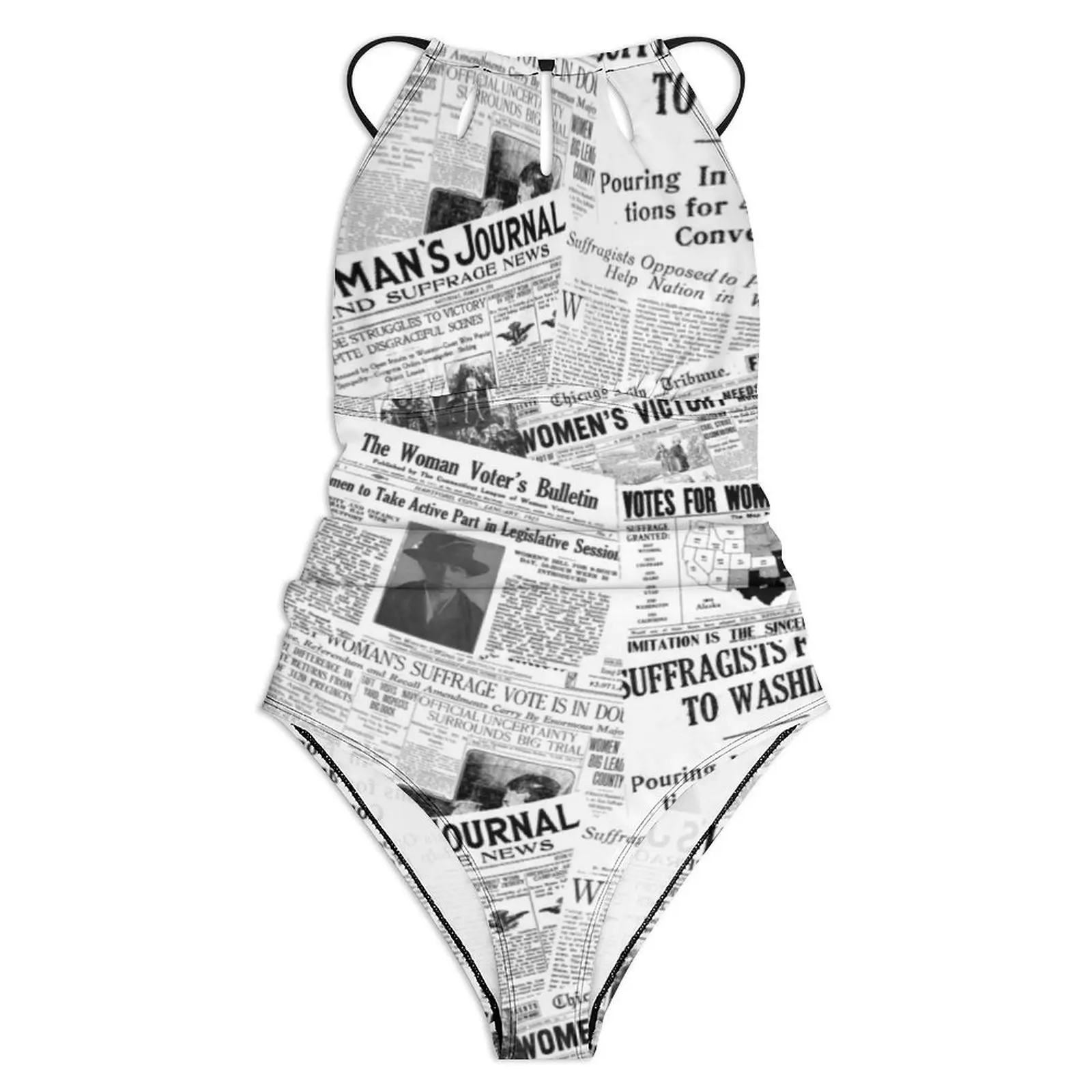 حقوق المرأة ملابس السباحة النسائية الاختناق رفع ملابس السباحة قطعة واحدة الرياضة Monokini المايوه مثير مخصص ملابس الشاطئ حجم كبير