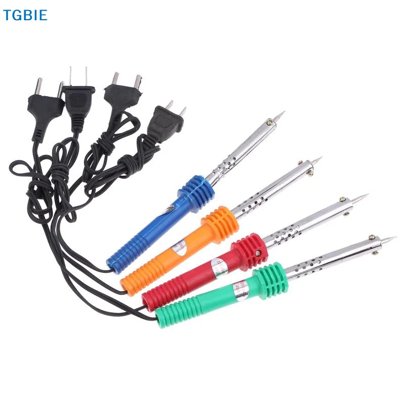 [TL]【TL】40W Electric Soldering Iron Solder Pen European/American Plugs Soldering Iron Pixel Tools Portable DIY Welding Tools