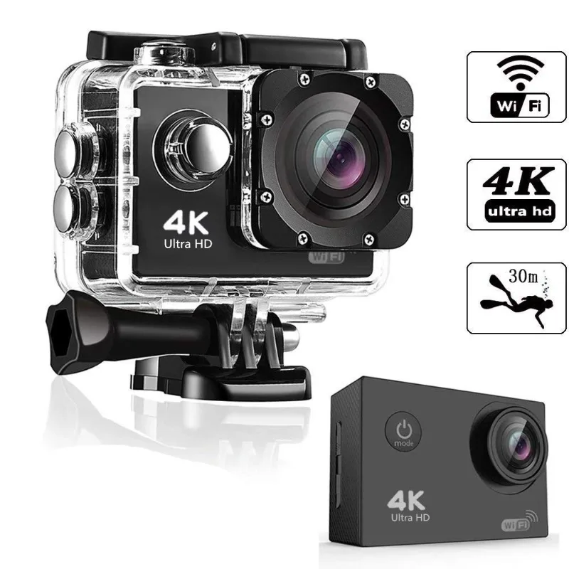 

Sports camera, wireless wifi new mini smart high definition outdoor waterproof camera 4K sports DV no memory card