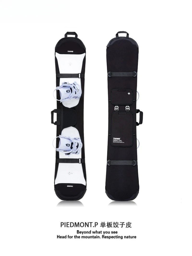 

Специальная сумка для сноуборда из кожи с клецками, защитный чехол для лыж, сумка для сноуборда, устойчивая к царапинам ручная сумка для снего на плечо и плечо