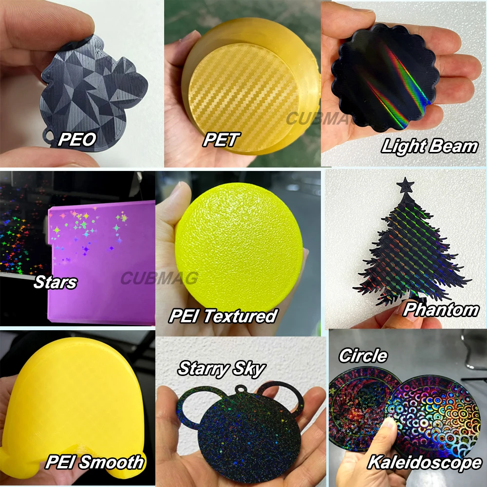 لوحة PEI لـ Ender 3 V3 SE، Ender 3 V3 KE، Ender 3/5 S1 Pro Build Plate K1C سرير ساخن لـ Creality K1، Ender 3 V3 PEI Sheet #5