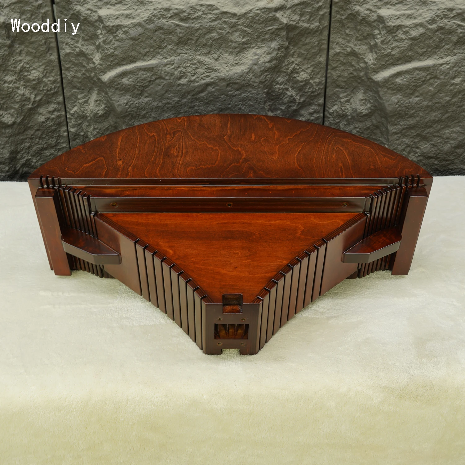 Wooddiy 2 Inch One Pair Wooden Horn Hifi Exponential Horn RH03