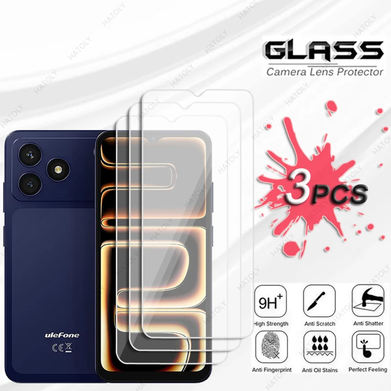 HD Clear Protective Film For Ulefone Note 23 Glass Tempered Glass For Ulefone Note 23 Screen Protector Camera Lens Protector