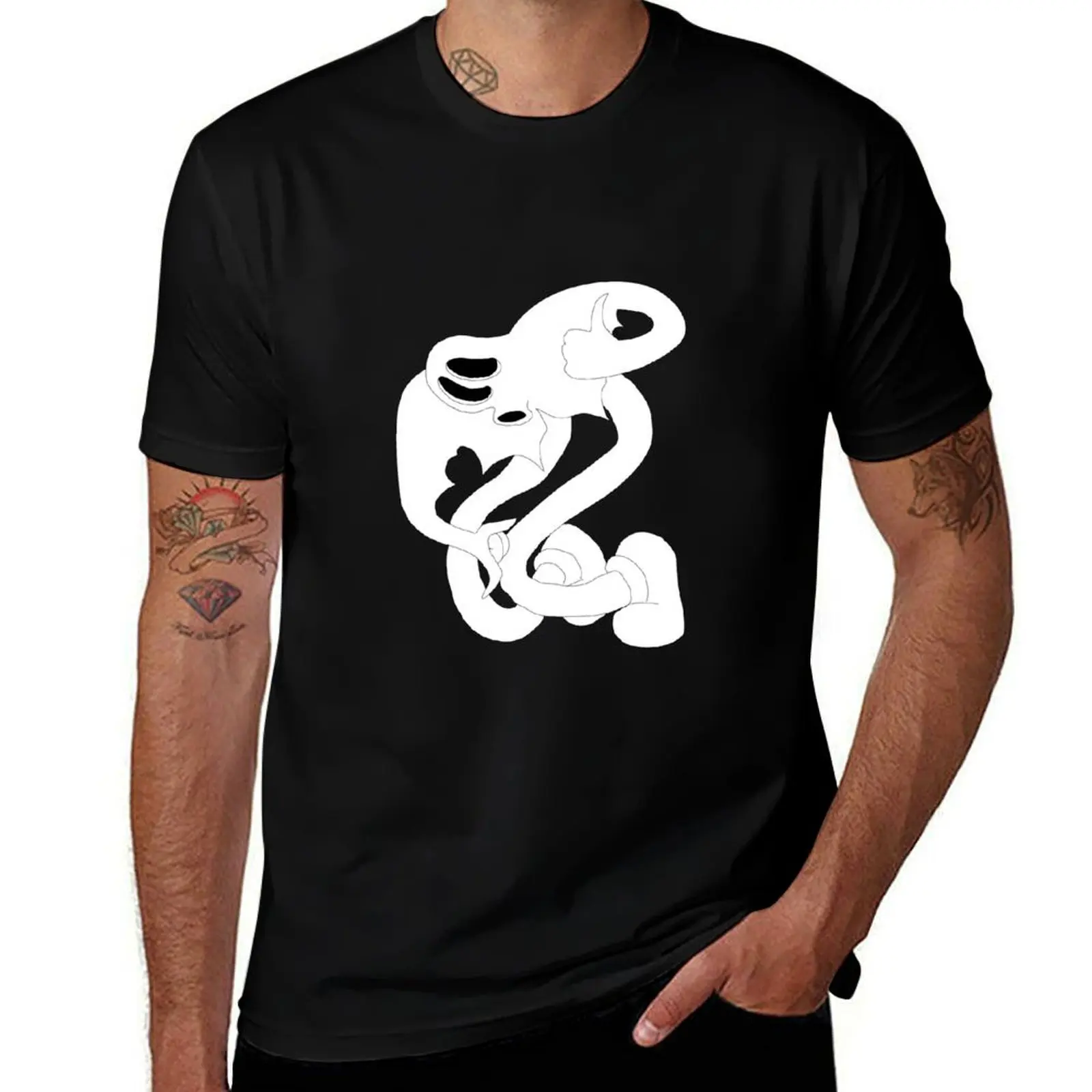 

ghost koko T-Shirt Casual Streetwear Short Sleeve Tee