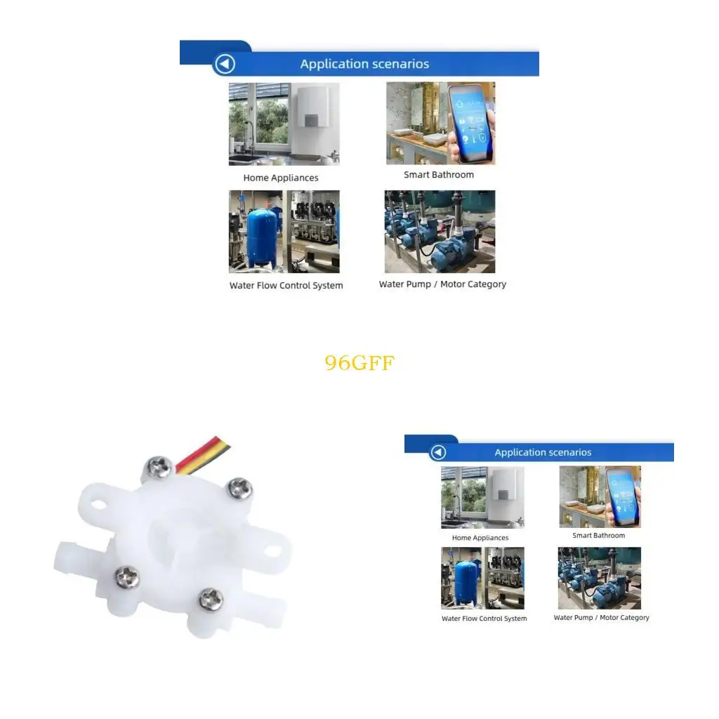 96GF Control Meter Flowmeter Counter Water Switching Replacement for Drinking Fountain Coffee Machine