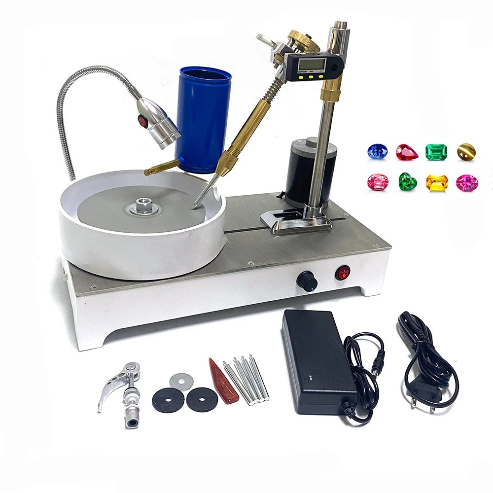 

2026 Hot Sale Jewelry Tools Equipment Gemstone Polishing Machine Adjustment Speed Control Gemstone Faceting Machine