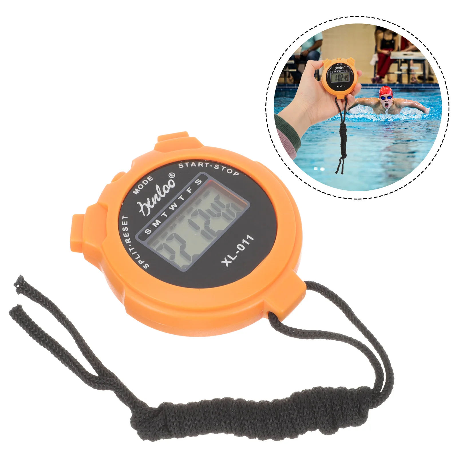 Stopwatch Timer Portable Stopwatches Kids Digital Automatic Electronic Handheld for Sports Professional Abs Man The