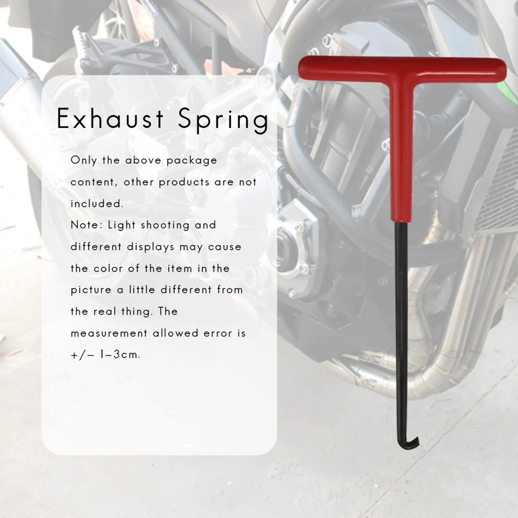 Инструмент для съемника крюка выхлопной пружины, Т-образная ручка, велосипед для грязи, мотоцикл Mx Atv