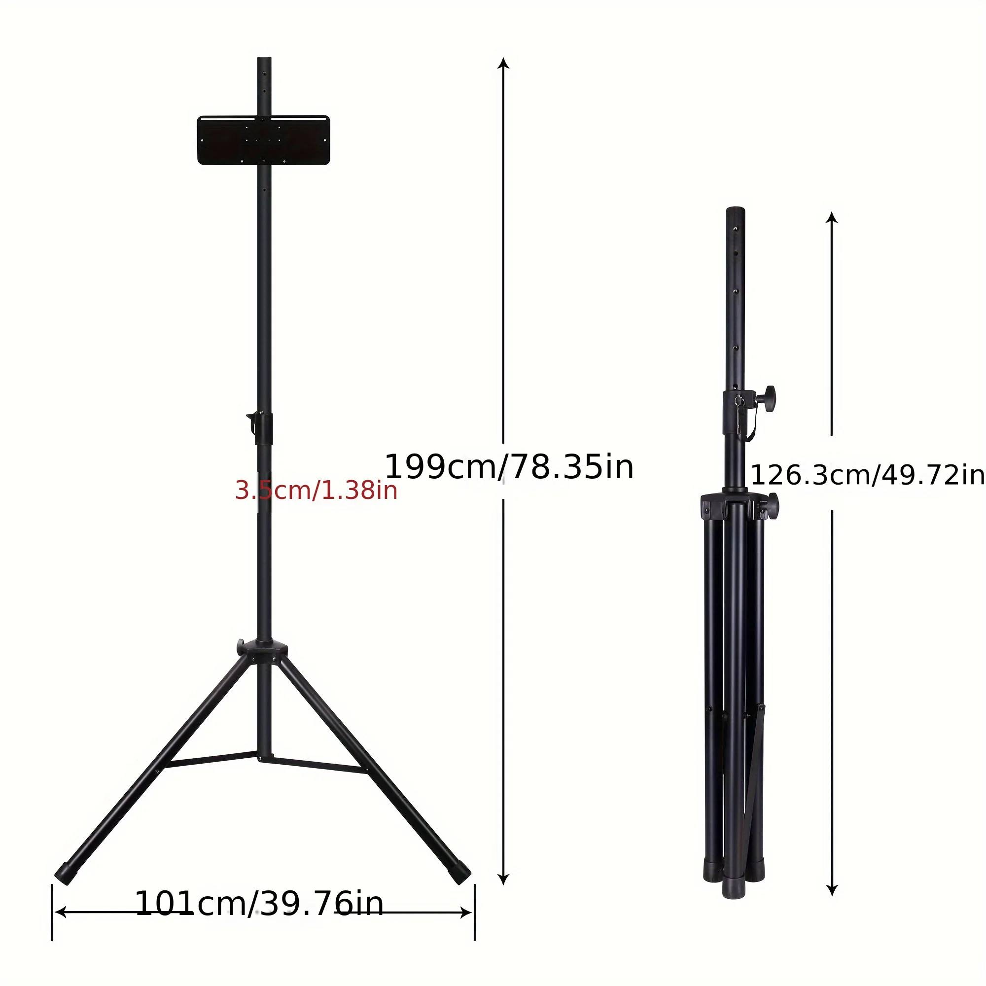 Dart Board Stand Portable Adjustable & Mount-Free Dartboard Stand System Professional Darts Accessory Compatible with Dartboards