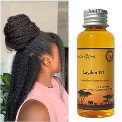 African Traditional Handmade  Layden Oil Hot Hair Oil Scalp & Hair Roots Strengthening
