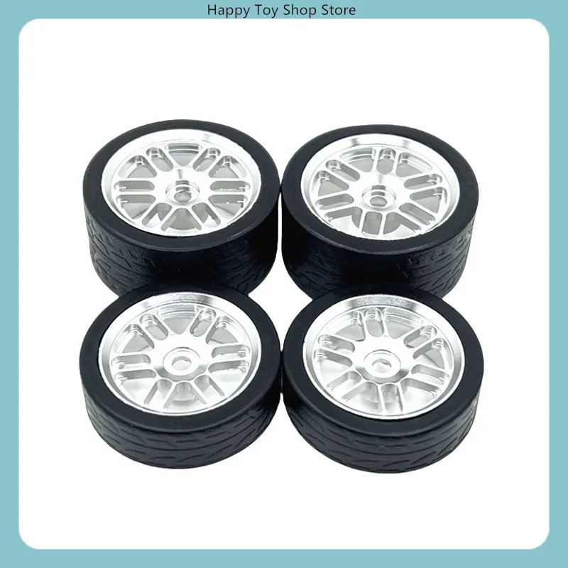 Metall-Upgrade-Rennräder und -reifen für WLtoys 244016 LOSI Micro-B 1/24 RC-Car-Ersatzteile