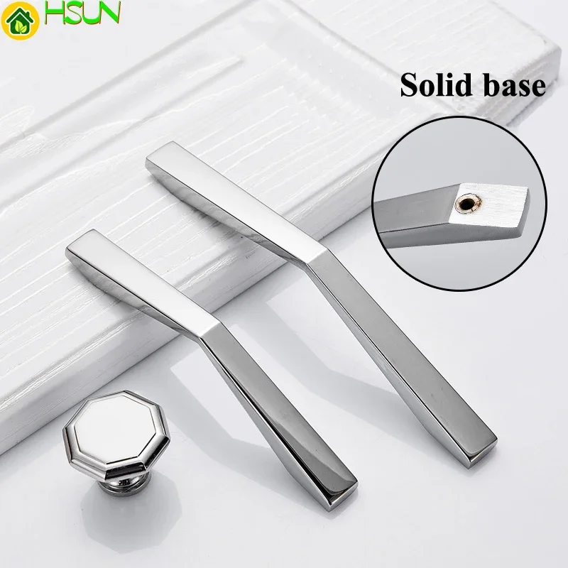 Furniture Knobs American Style Cabinet Door Knobs Solid Handles Simple Kitchen Handles Drawer Puller Black Handles Z-0946