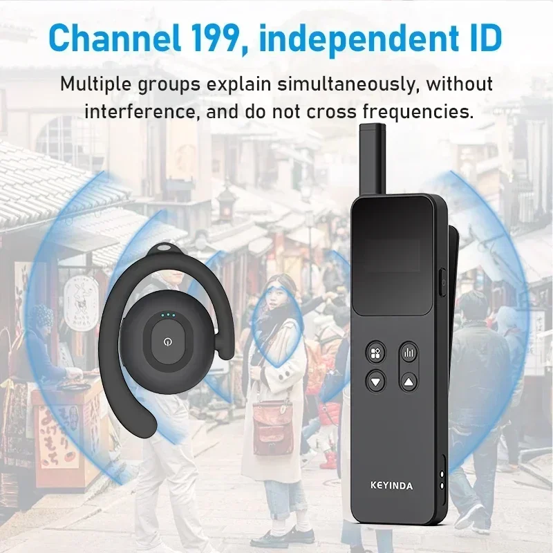 New in stock Customizable Wireless Tour Guide System Excellent Sound Quality USB Audio Navigation Simultaneous Charging Equipmen