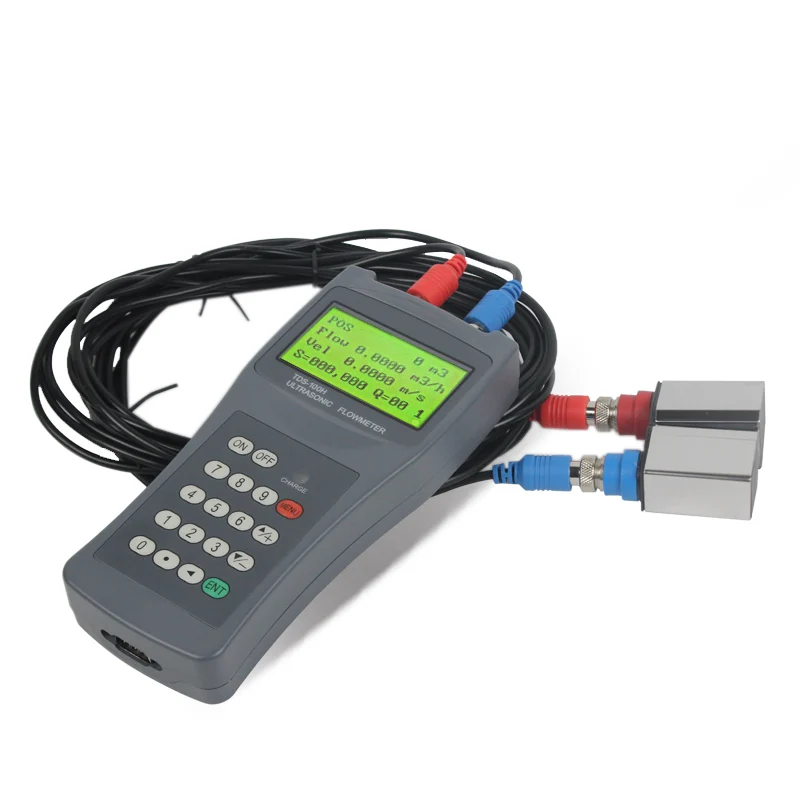 

Portable clamp-on ultrasonic gas flow meter open channel flowmeter