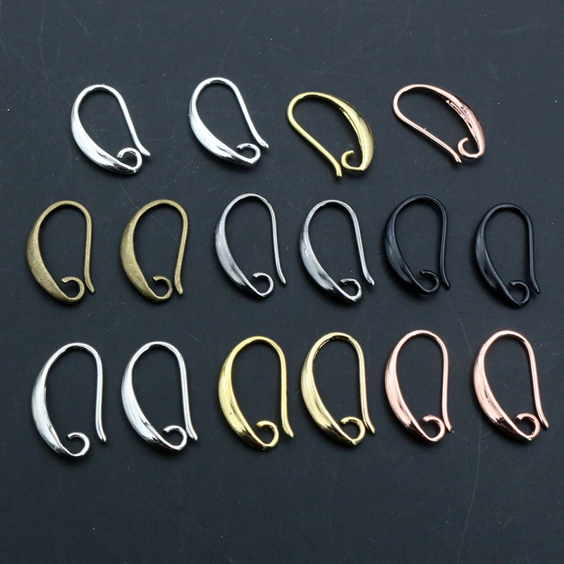 

13x19mm 20pcs Classic 7 Colors Plated DIY Earring Findings Earrings Clasps Hooks Fittings Jewelry Making Accessories