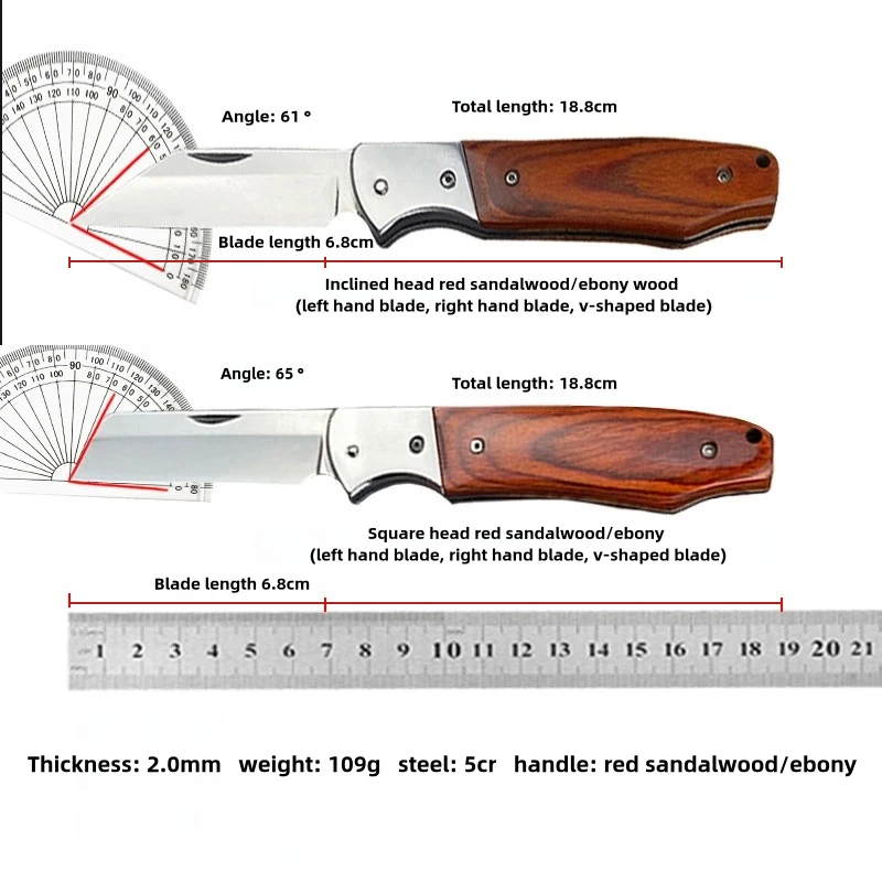 Household Kitchen Knife Hand Forged Multi purpose Knife for Chopping Bones Outdoor Camping Cutting Firewood