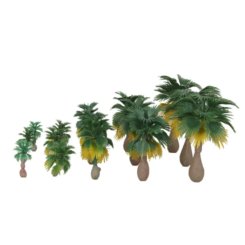 1 Train Scenery Palm Trees Perfect Architectural Model Supplies