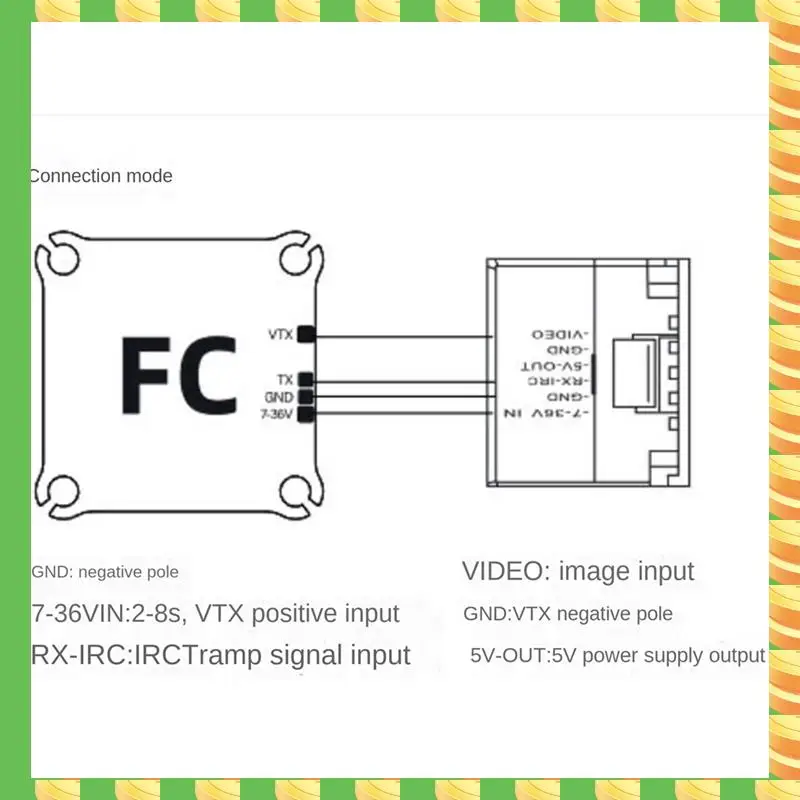 

AB53 5.8G 2.5W FPV Drone With High Power Flight Stable High Frequency Transmission