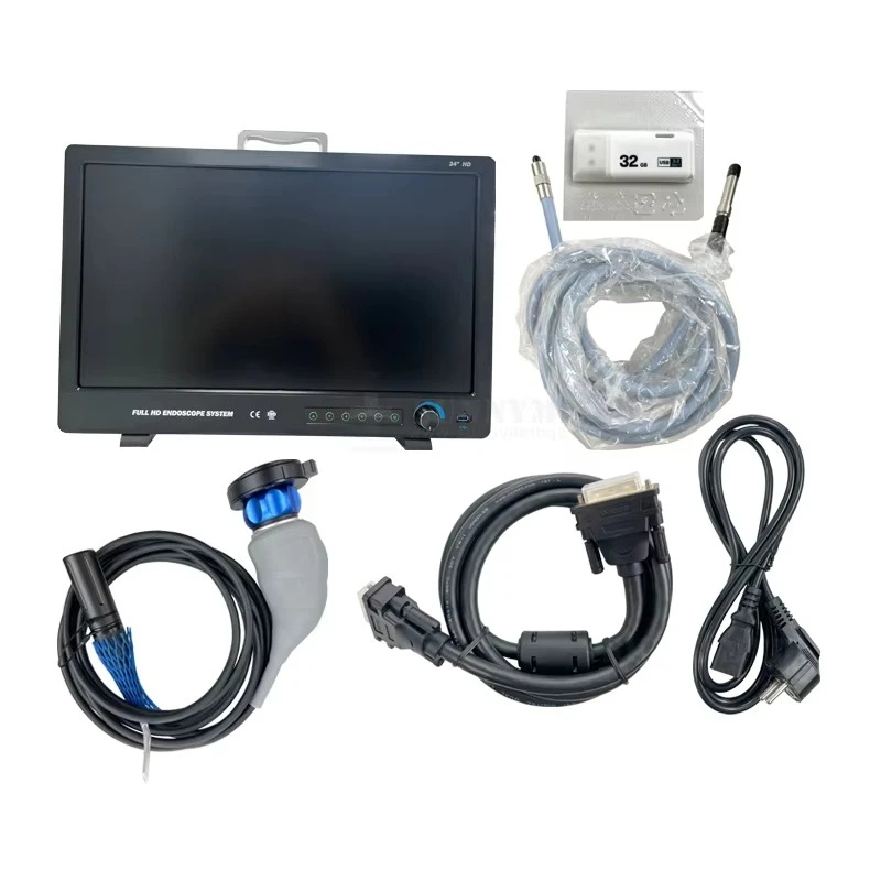 SY-PS050 Veterinary medical portable endoscope imaging system integrated machine endoscope high definition