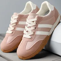 Adidas Women's Retro Sport Shoes Comfortable Flat Bottom Casual Shoes Soft Sole Unisex Spring Summer New Style Dequn Shoes
