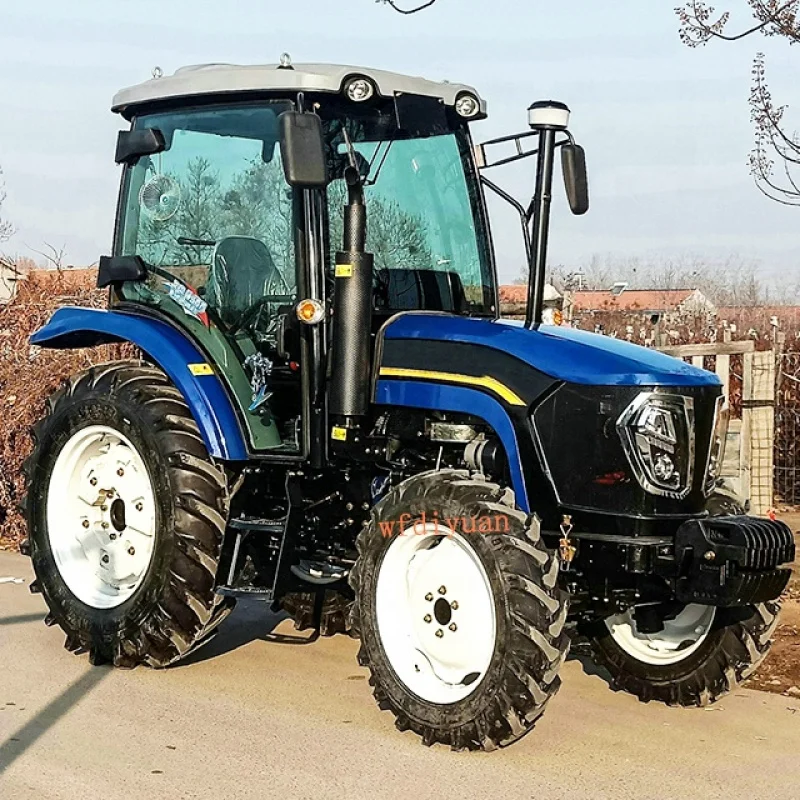china：4x4 100hp AC Cabin farm agriculture tractors diesel engine traktor agricola trator