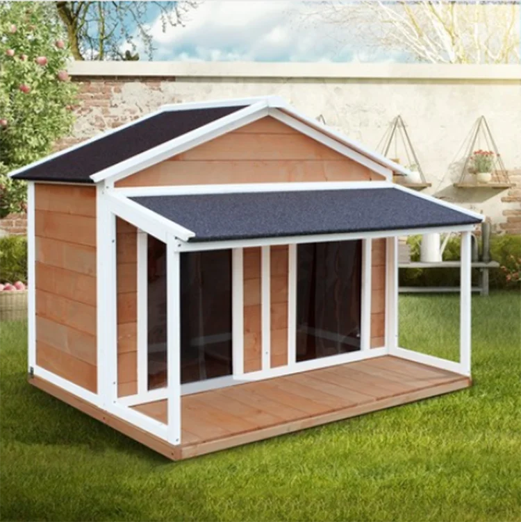 

Wholesale Modern Luxury Indoor & Outdoor Cat Dog Kennel Solid Wood Pet House Furniture