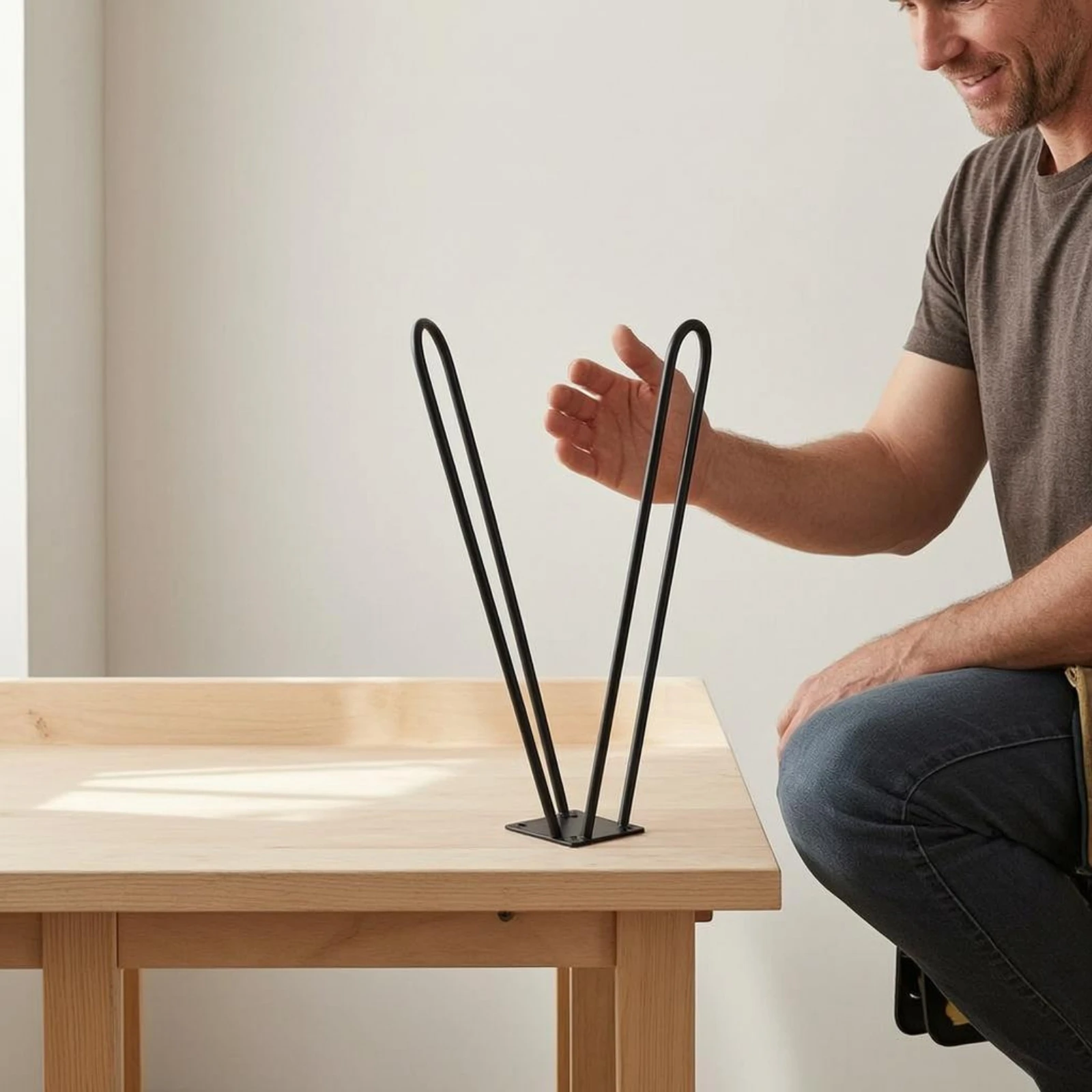 Hairpin Table Leg Bracket Incl - đánh giá và giá Outdoor Furniture Legs