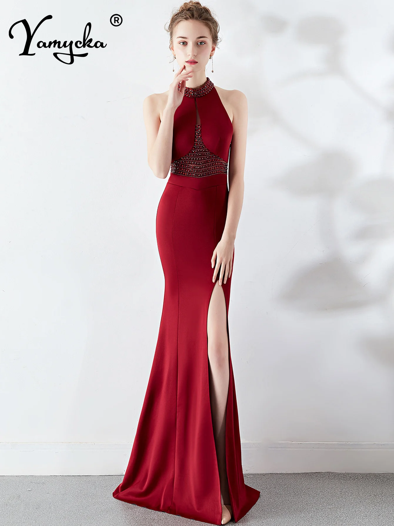 

Sexy backless rhinestone maxi summer dress women 2024 elegant luxury wedding party dress long birthday evening dresses vestidos