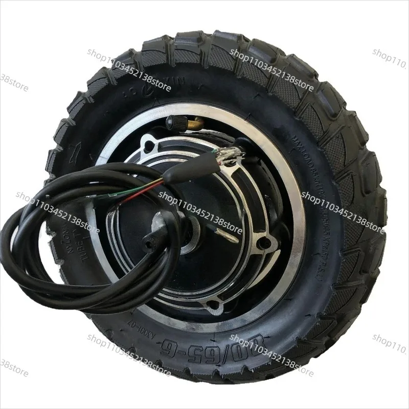 Save Power Increase Torque Increase Battery Life 10-inch Off-road Tire Hub Motor Scooter Driver Motor