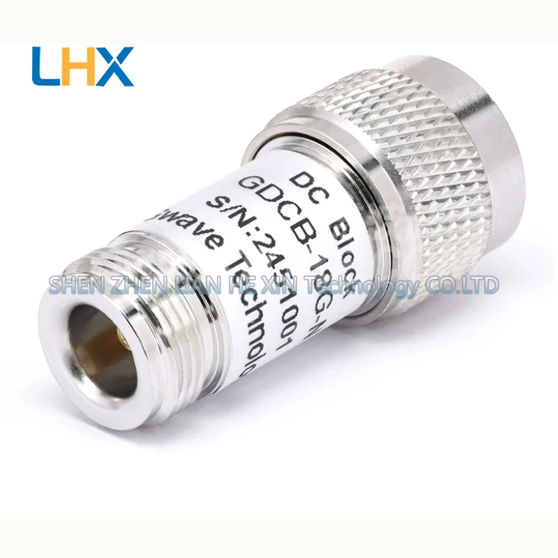 GDCB-18G-N N-type isolator,N male -N female 50Ω impedance 100V 0.1-18G in stock
