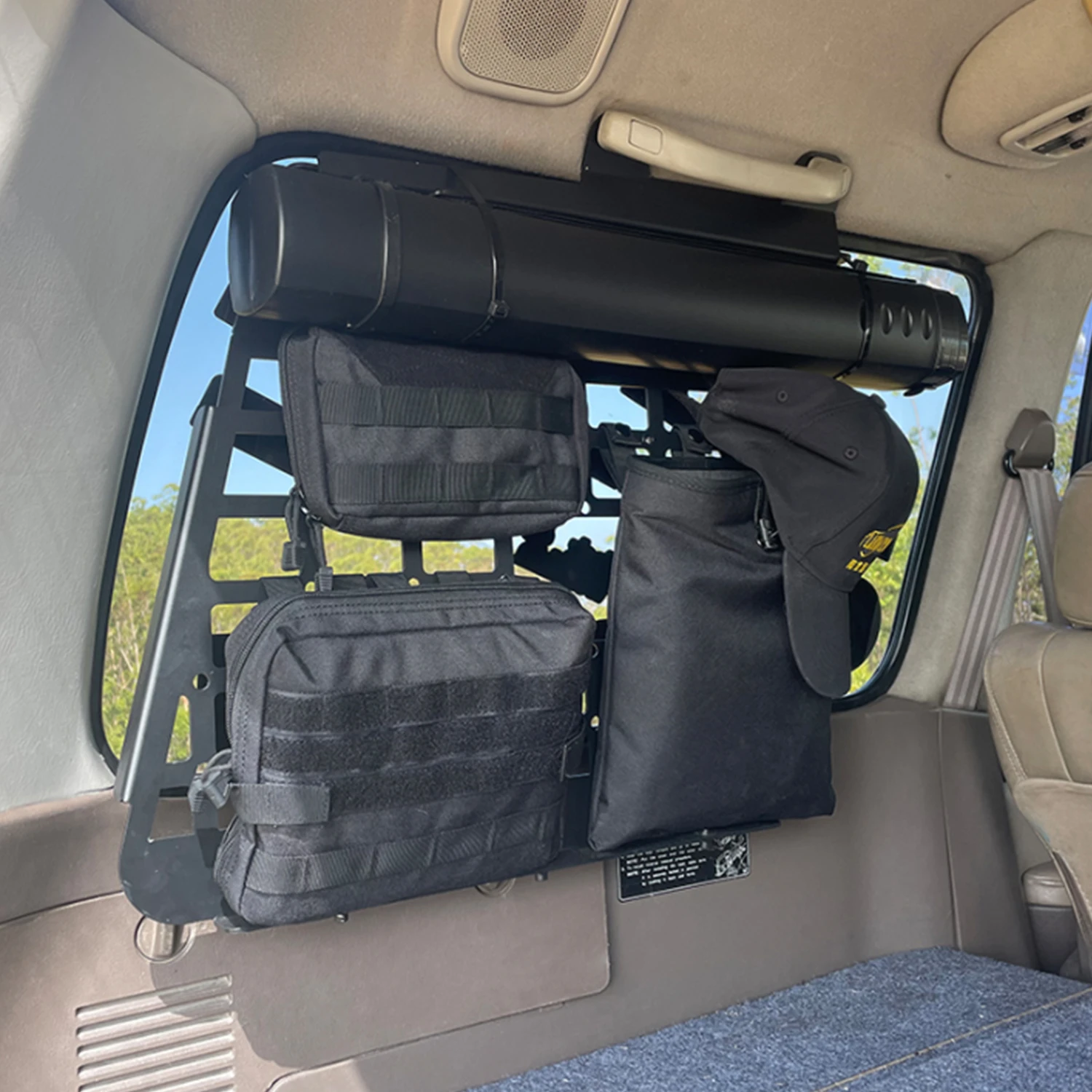 Fit for Toyota Land Cruiser 80 Series LC80 1990-1997 Side Window Modular Panel Rear Trunk Cargo Storage Debris Racks