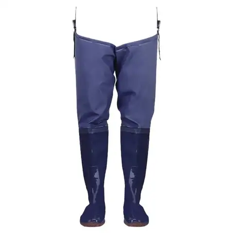 Fishing Waders For Men Stockingfoot Hip Waders With Boots Waterproof Duck Hunting Pants Blue Rice Transplanting Shoes For