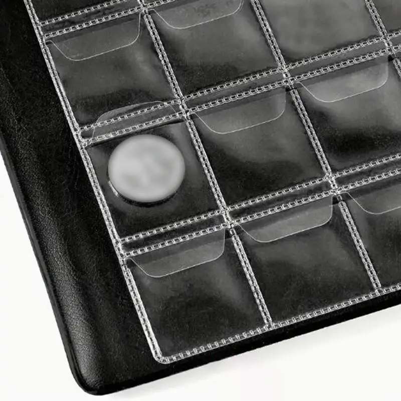 312 جيوب مجموعة العملات المعدنية كتاب حامل مجموعة العملات المعدنية التذكارية تخزين منظم العملات المعدنية