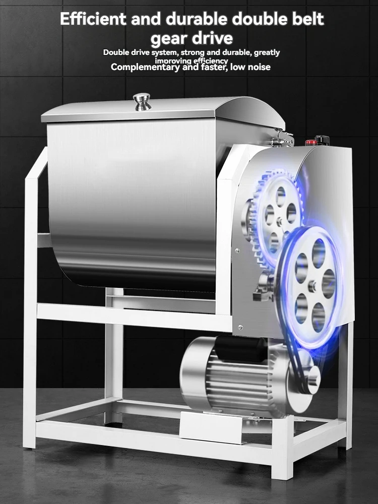 Elektryczny mikser do ciasta 15KG 25KG wielofunkcyjna mieszania napełniania małych mieszarka do ciasta domowych