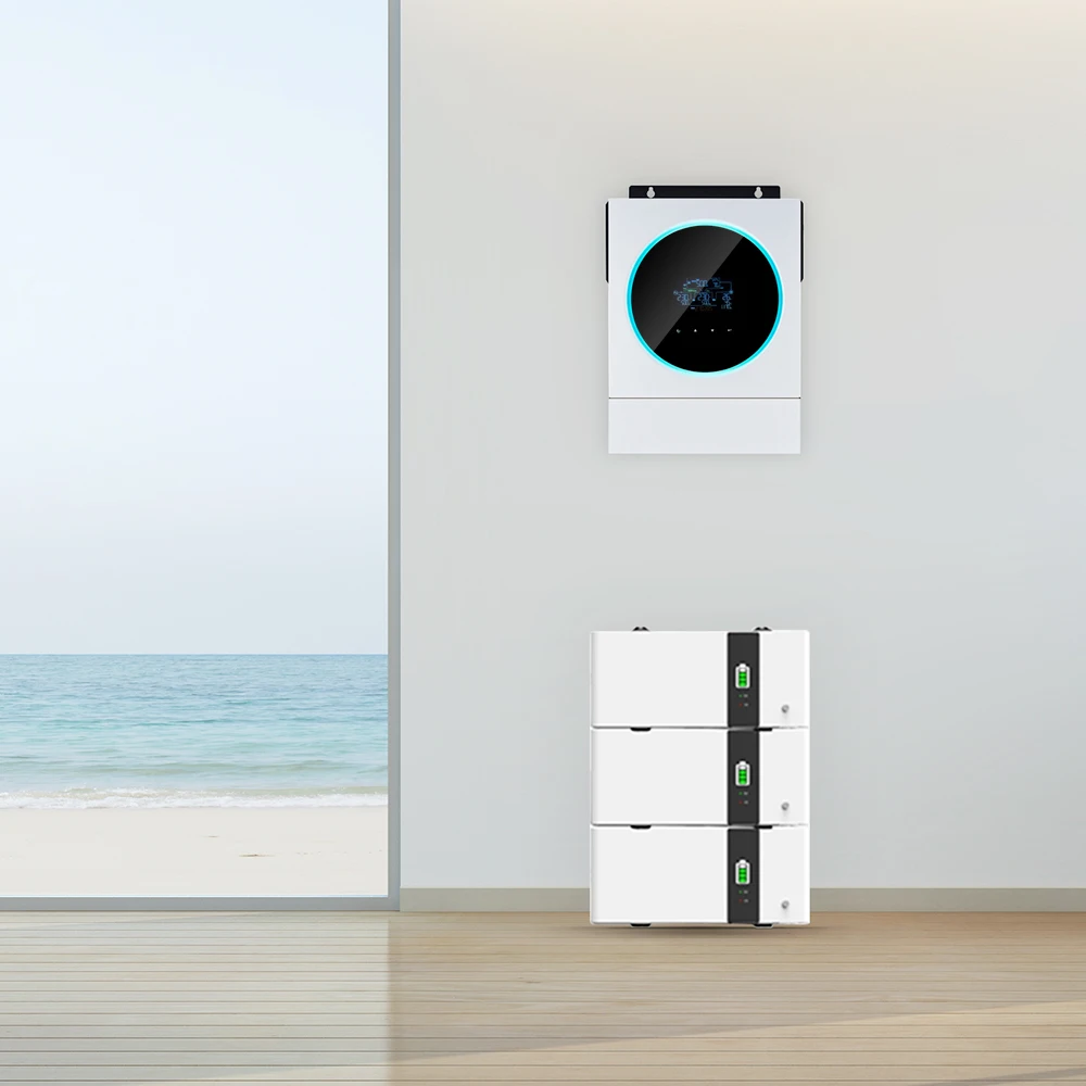 Voltronic Inverter Voltronic Wifi 11 Kw Solar All in One Inverter ibrido on Off Grid