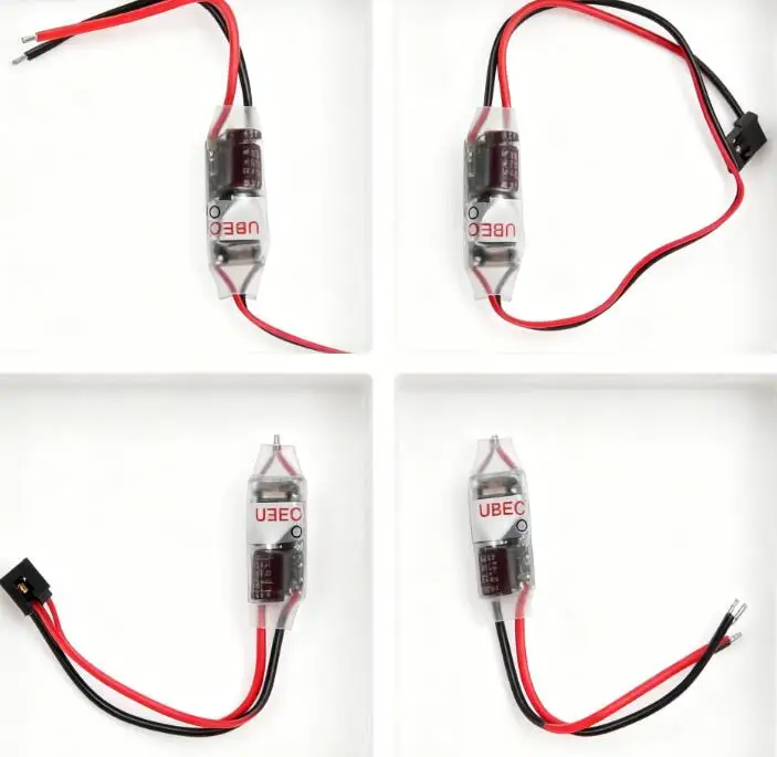 

4pcs 5V 3A UBEC Step-Down Module 2-6S Input RC Drone Power Regulator for Receiver Servo Flight Control Camera Stable 5V Output