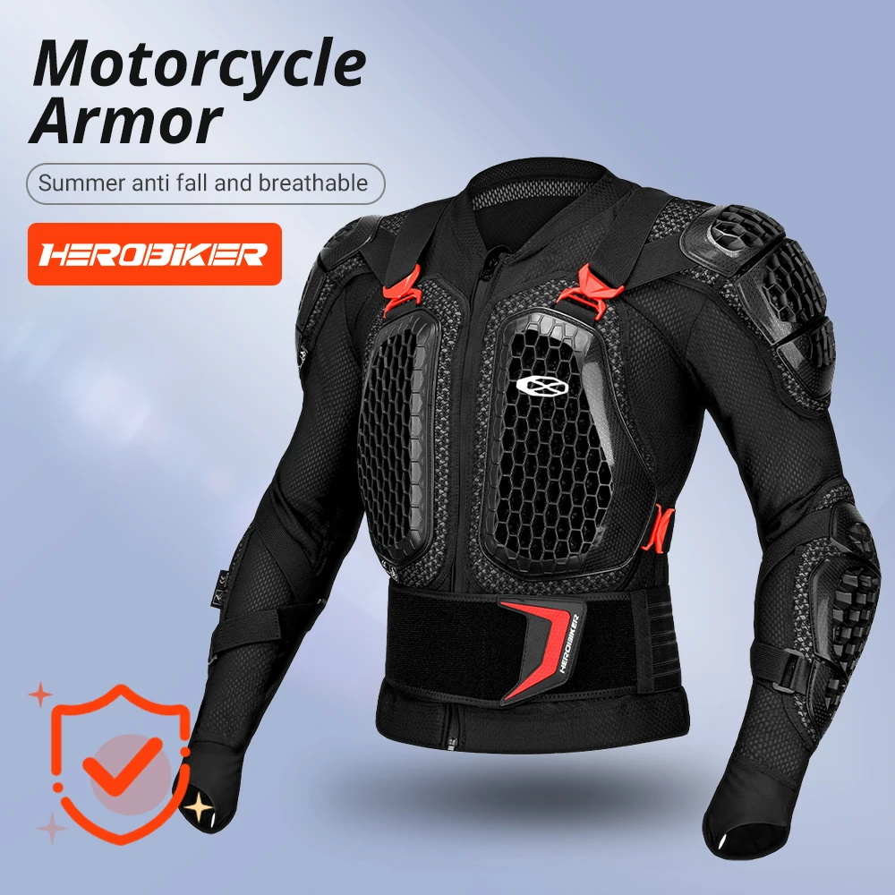 Armadura de motocicleta roupas calças de armadura anti queda e anti-colisão off-road jaqueta de corrida de motocicleta armadura proteção de equitação