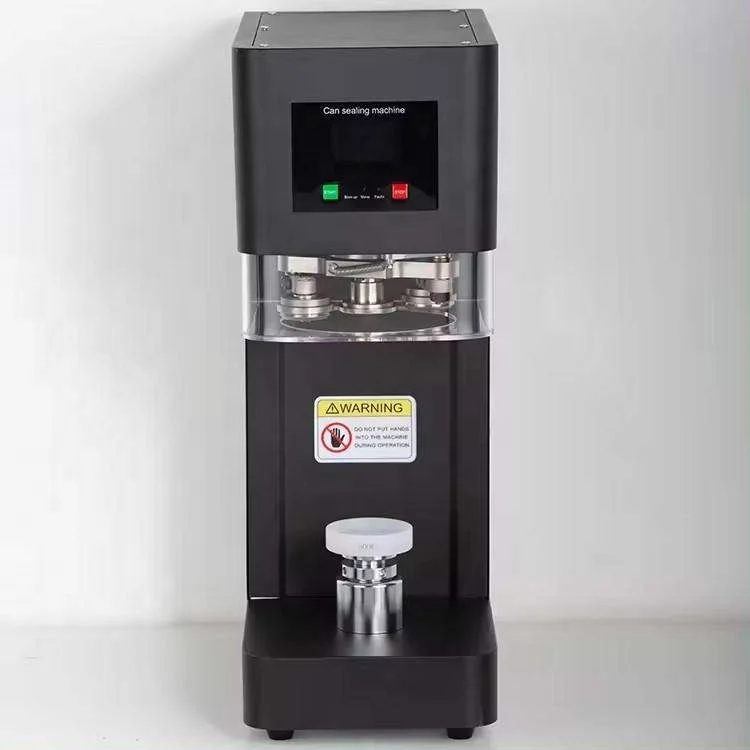 

Commercial New Type Automatic Beverage Sealing Machine Soda Coffee Aluminum Can Sealing Machine