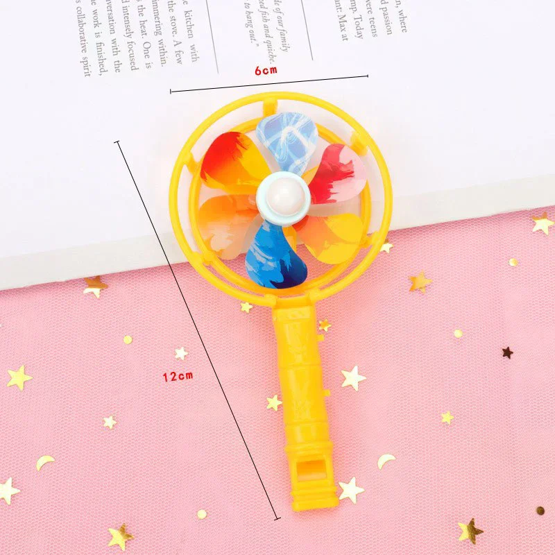 مجموعة من 10 ألعاب صفارة مروحة طاحونة هوائية للأطفال، ألعاب بلاستيكية لأعياد الميلاد، هدايا بداية المدرسة