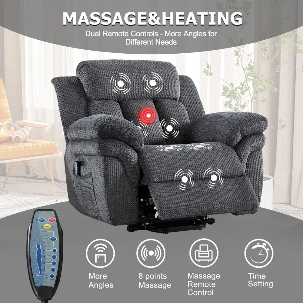 Oversized Power Lift Recliner 5