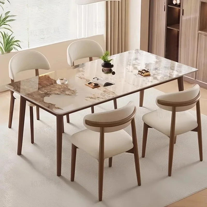 

Design Luxury Square Dining Tables White Nordic Space Saving Home Dining Tables Marble Center High Juegos De Comedor Furniture
