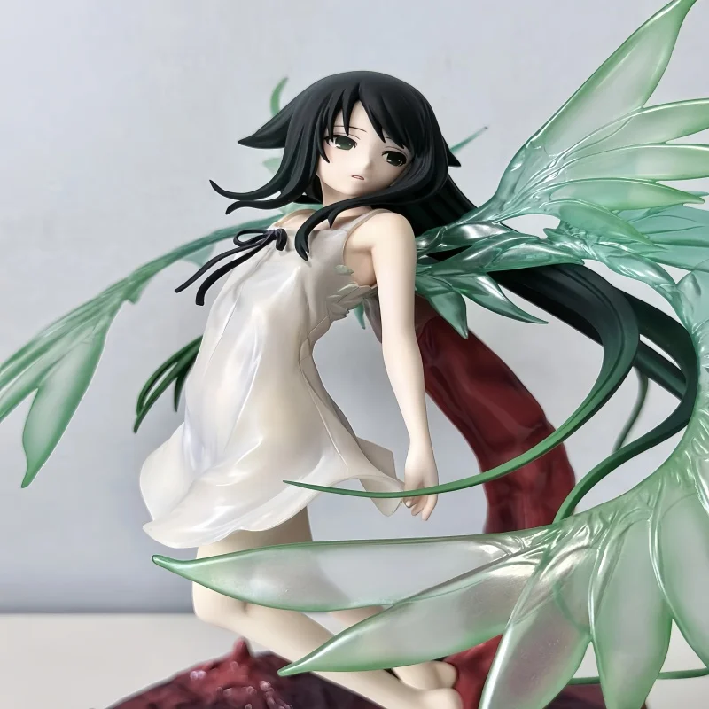 Figura de Anime Saya no Uta Saya Green Wings POP UP PARADE, Escala 1/8, Adorno de Chasis, PVC Coleccionable, Chica Anime para Amantes del Anime