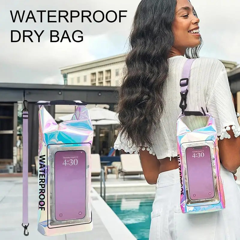 Waterproof bag Swimming Dry Bag Outdoor Crossbody Dry Bag Rafting Dry Bag Underwater Dry Protection Bag For iphone mobile