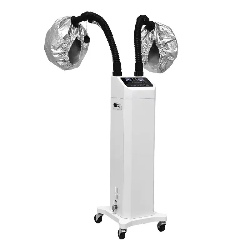 Nano ozone hair coloring and nutritional care machine, with biochemical spray, baking oil, steam functions